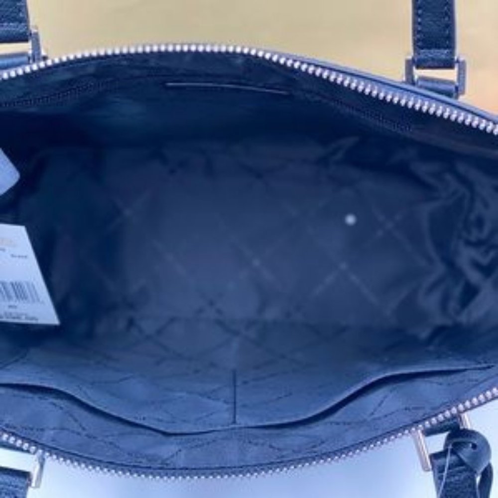 Michael Kors Charlotte Tote Shoulder Bag Black - Picture 4 of 12